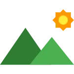 Landscape SVG Icon